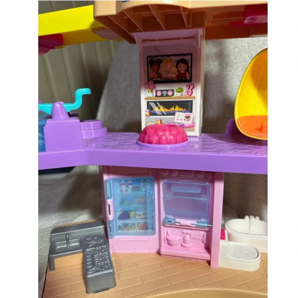 Fisher-Price Little People Interactive Barbie Dreamhouse -No People Included